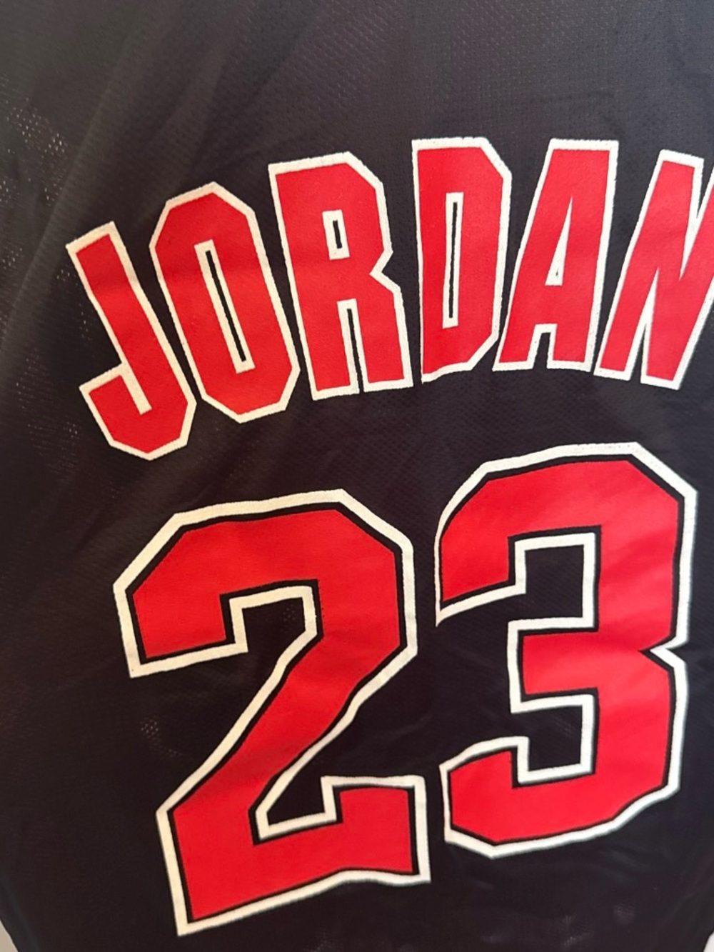 Vintage 90s Champion Michael Jordan Bulls #23 Reversible Jersey Size 48 Made USA